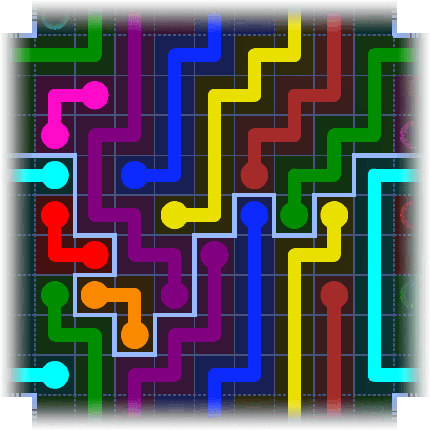 Flow Free Warps 3977 Solution