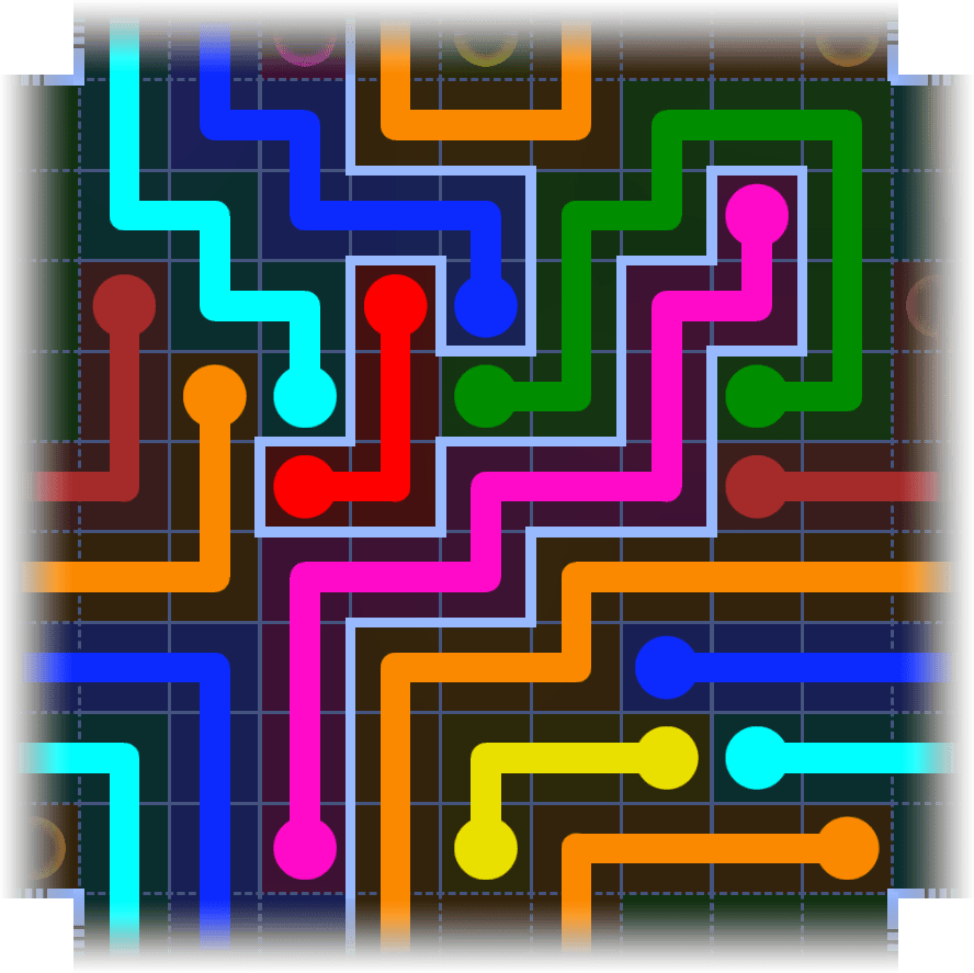 Flow Free Warps 3978 Solution