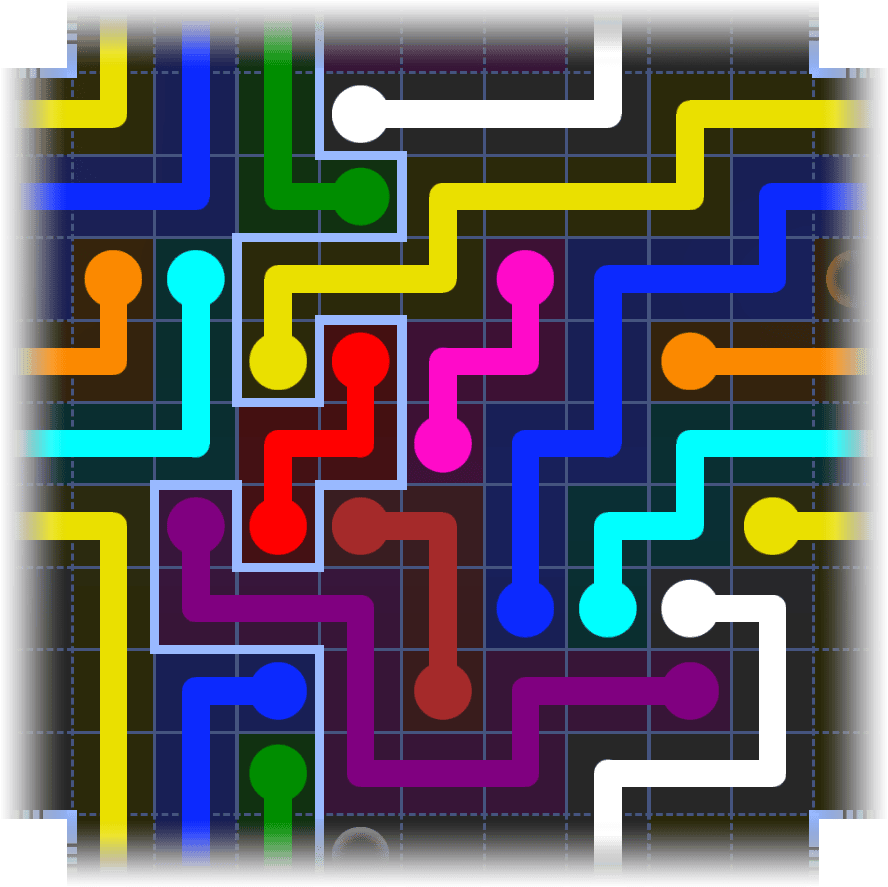 Flow Free Warps 3981 Solution