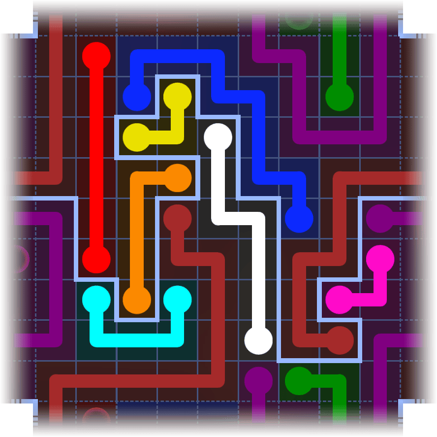 Flow Free Warps 3985 Solution