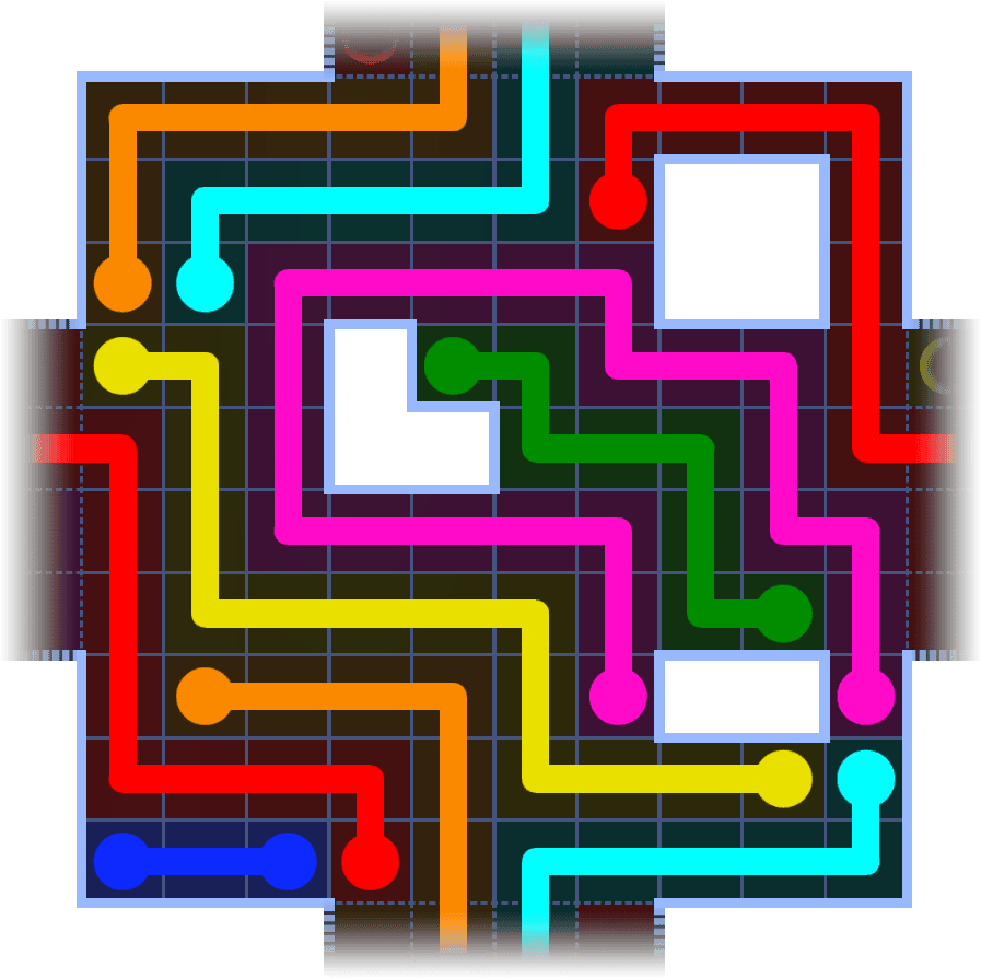 Flow Free Warps 3860 Solution