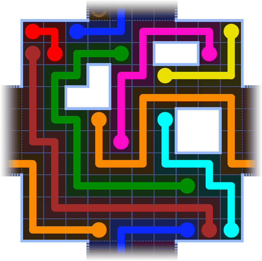 Flow Free Warps 3845 Solution