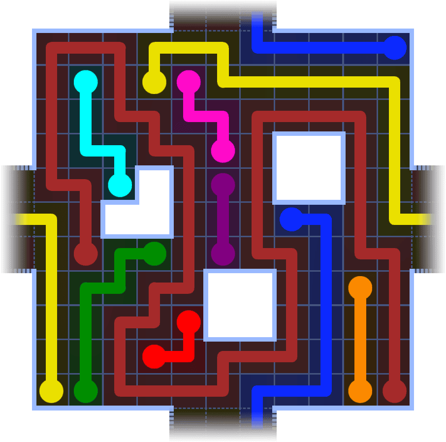 Flow Free Warps 3884 Solution