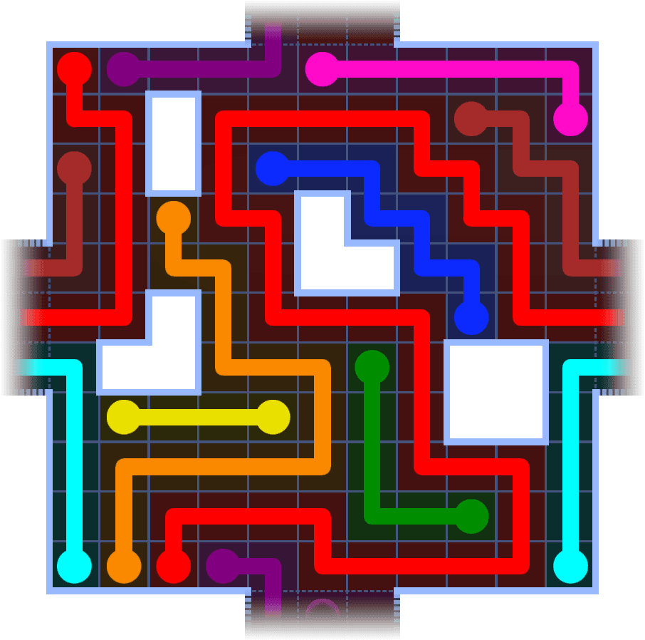 Flow Free Warps 3889 Solution