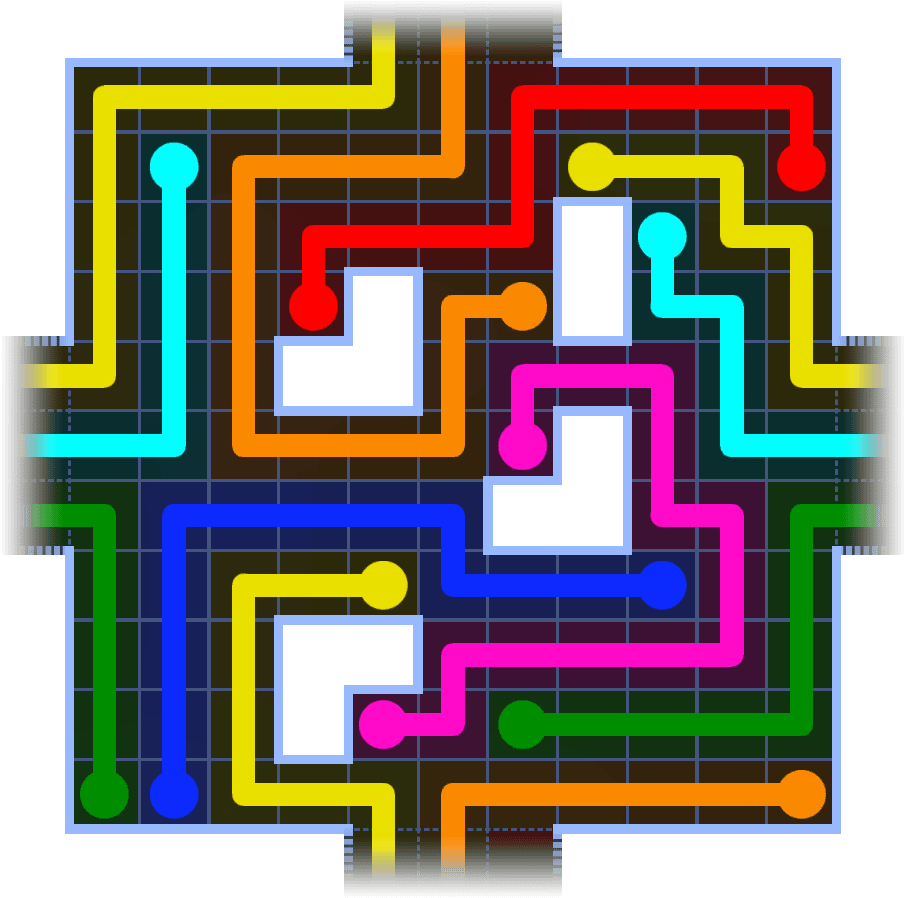 Flow Free Warps 3892 Solution