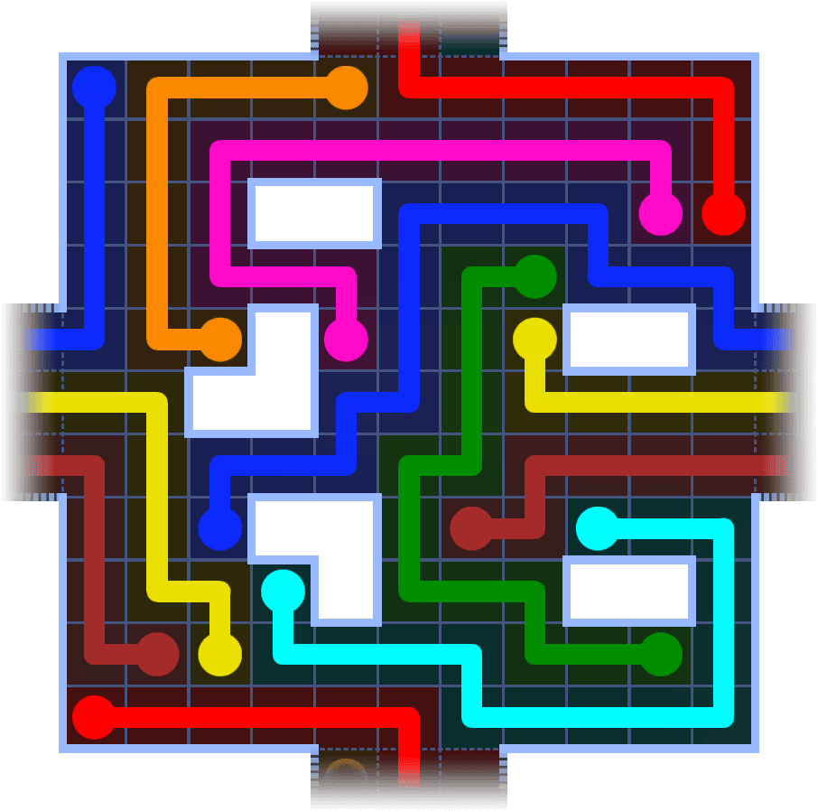Flow Free Warps 3895 Solution