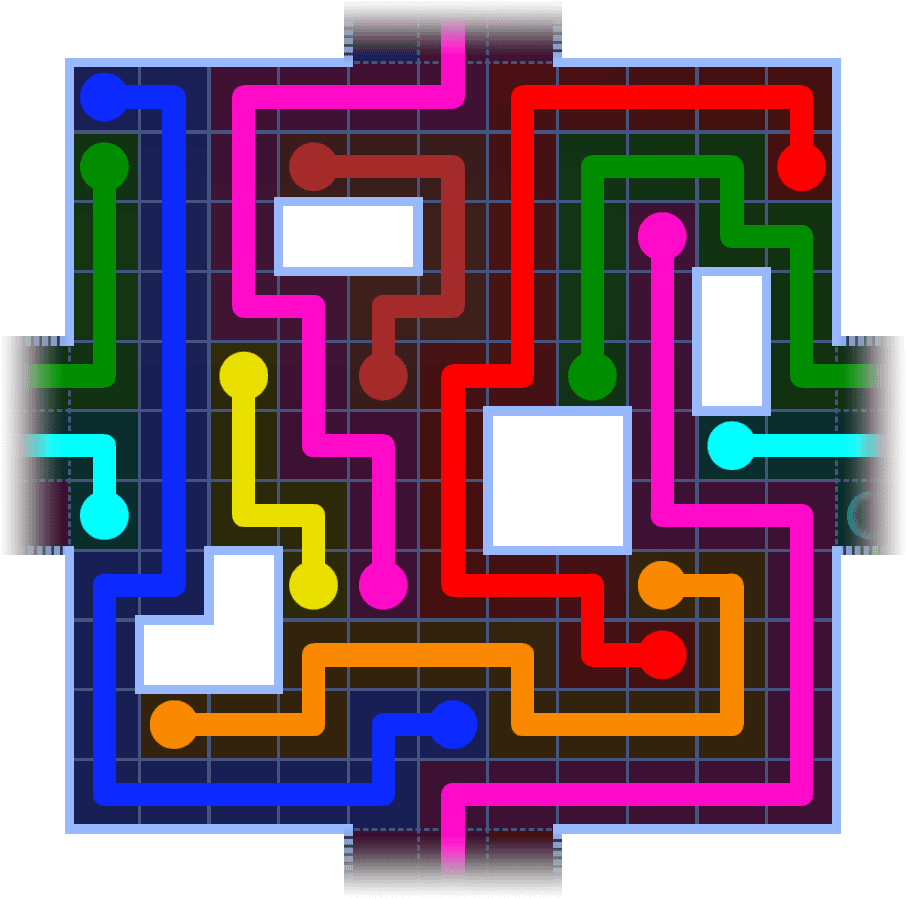 Flow Free Warps 3899 Solution