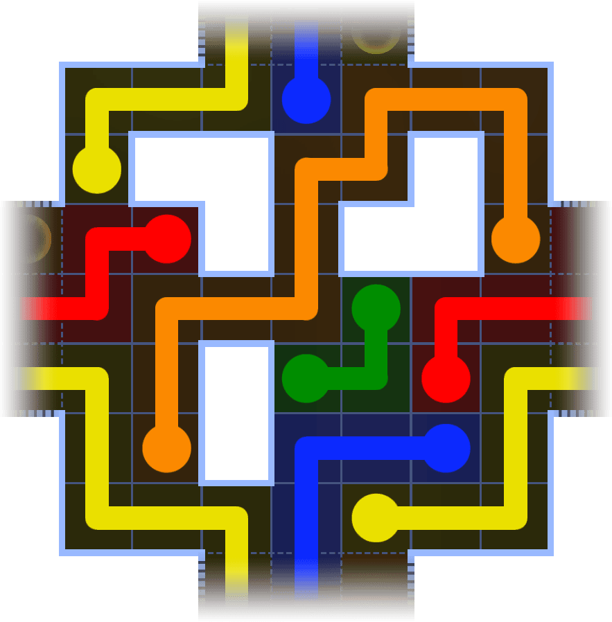 Flow Free Warps 3761 Solution