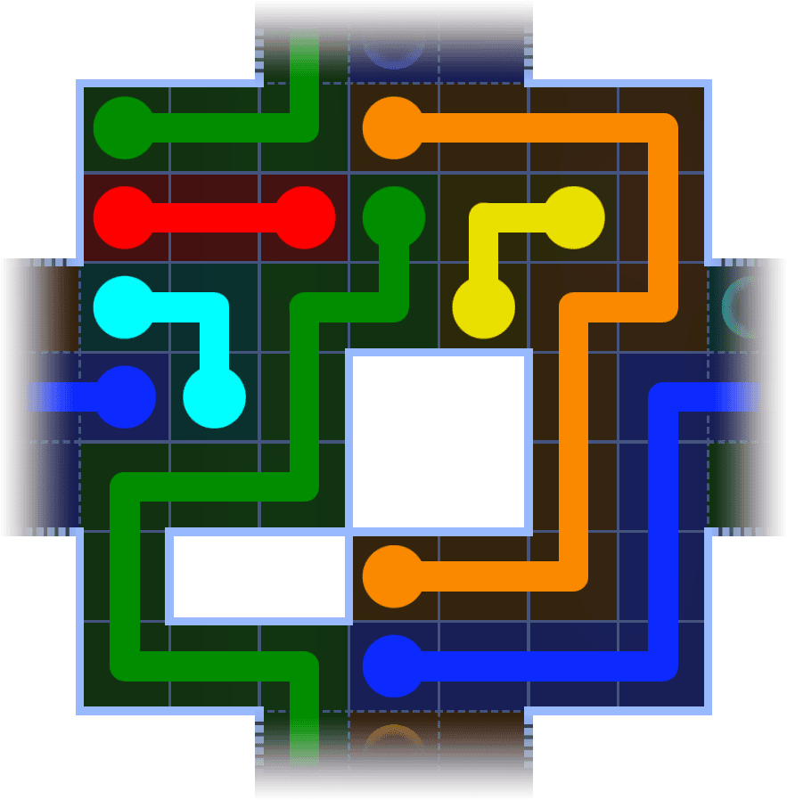 Flow Free Warps 3770 Solution