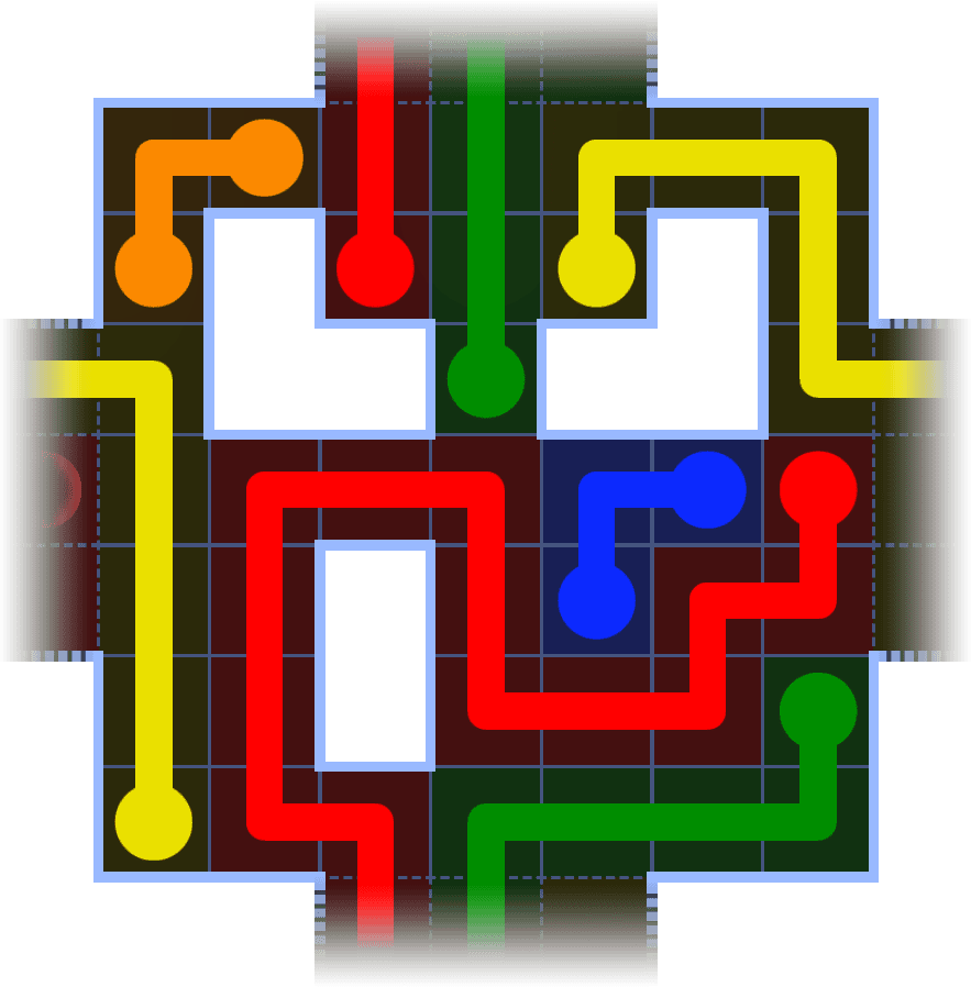 Flow Free Warps 3772 Solution