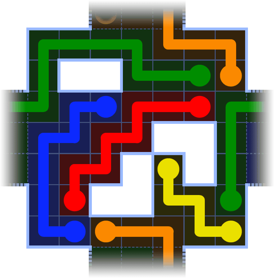 Flow Free Warps 3774 Solution