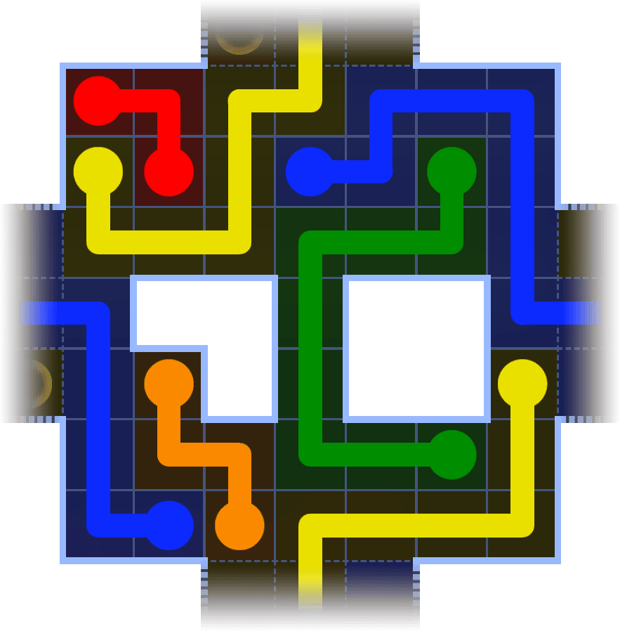 Flow Free Warps 3776 Solution