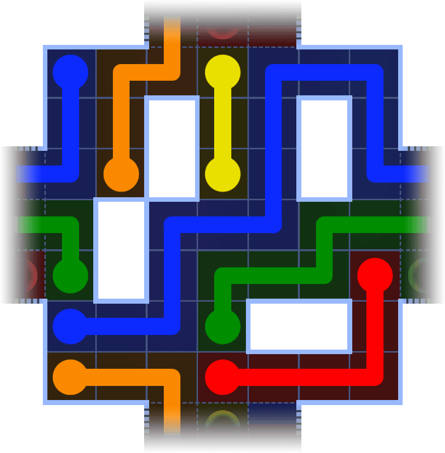 Flow Free Warps 3753 Solution