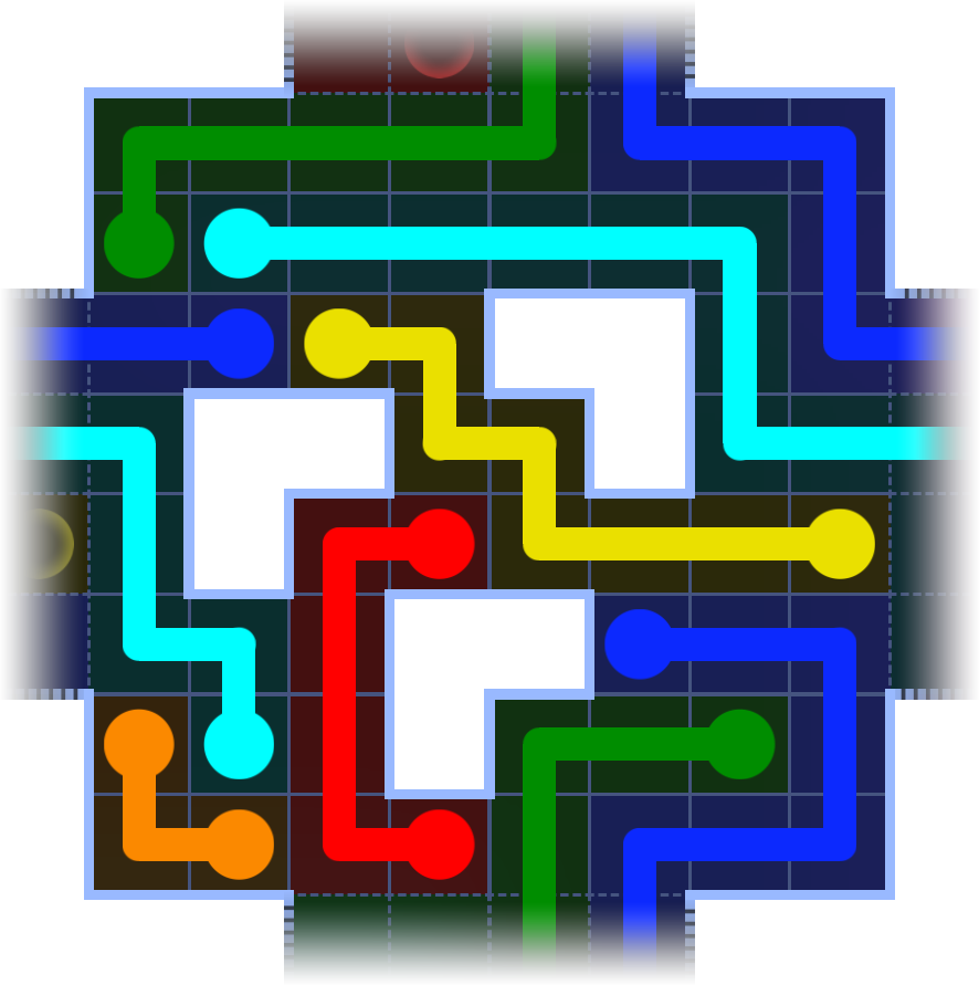 Flow Free Warps 3789 Solution