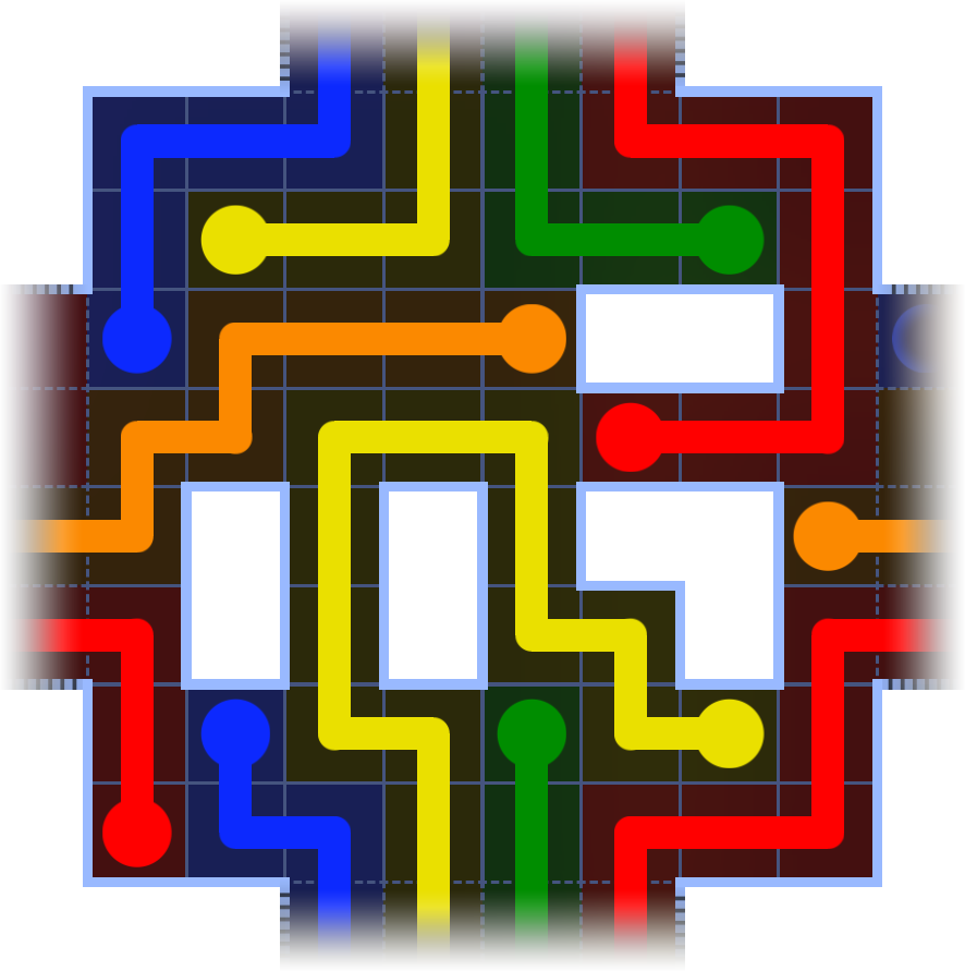 Flow Free Warps 3790 Solution