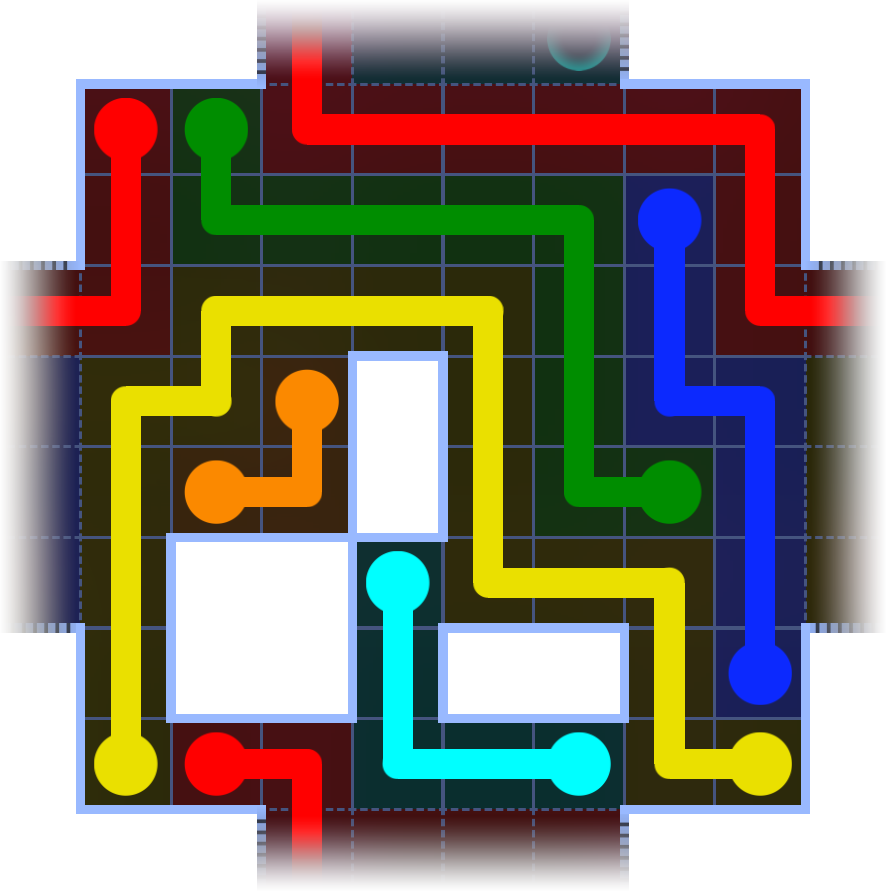 Flow Free Warps 3797 Solution