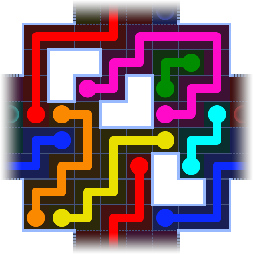 Flow Free Warps 3798 Solution