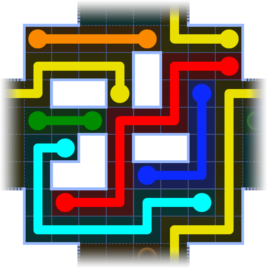 Flow Free Warps 3804 Solution