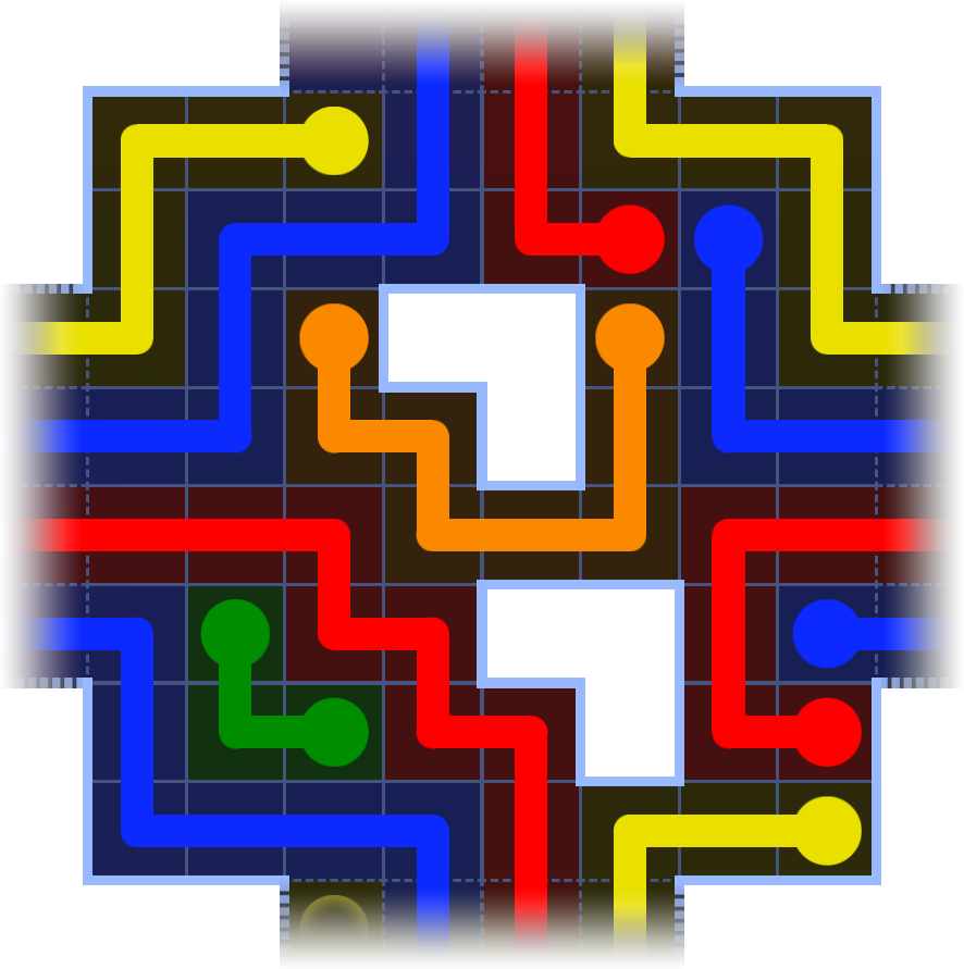 Flow Free Warps 3806 Solution