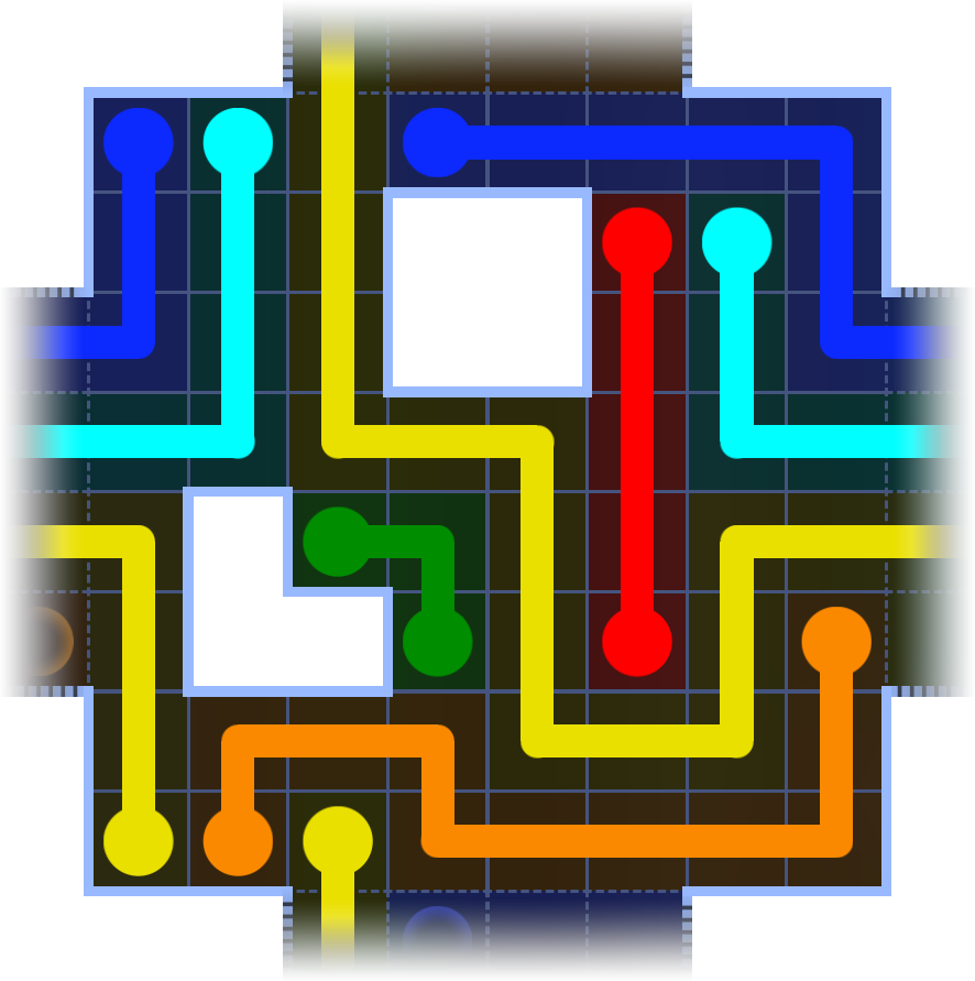 Flow Free Warps 3807 Solution