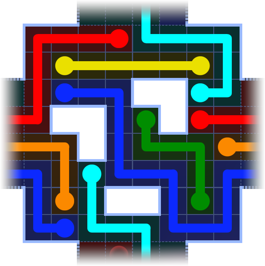 Flow Free Warps 3808 Solution