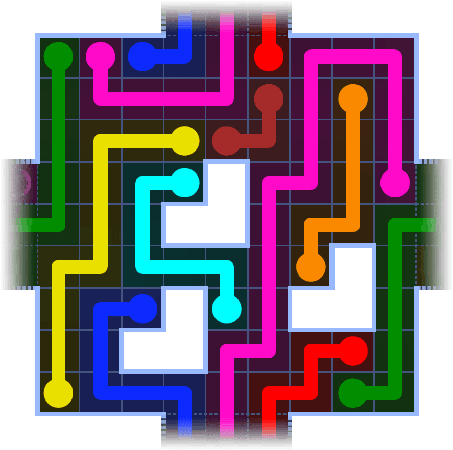 Flow Free Warps 3818 Solution