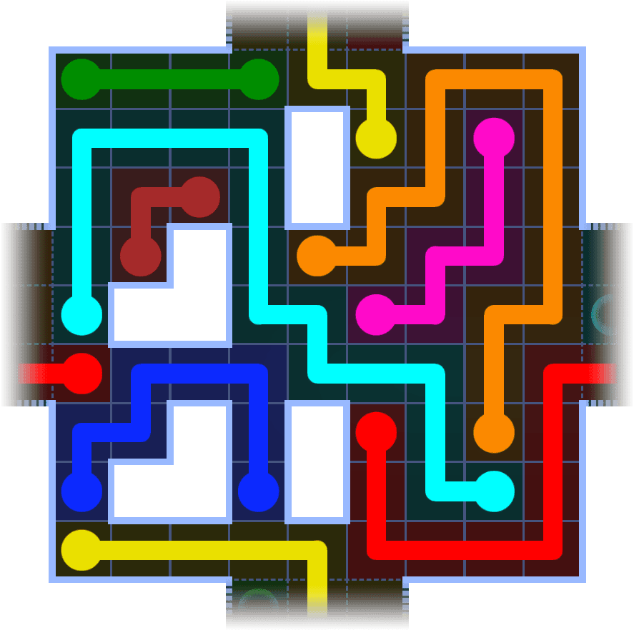 Flow Free Warps 3819 Solution