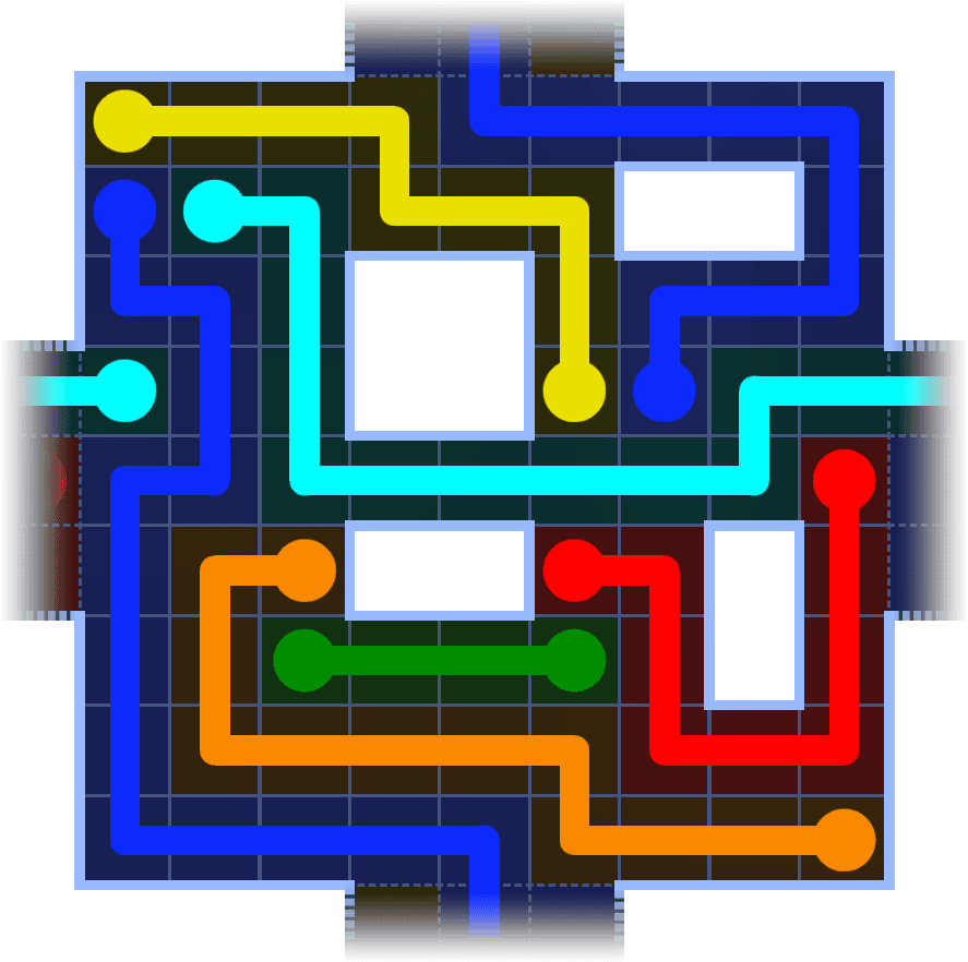 Flow Free Warps 3822 Solution