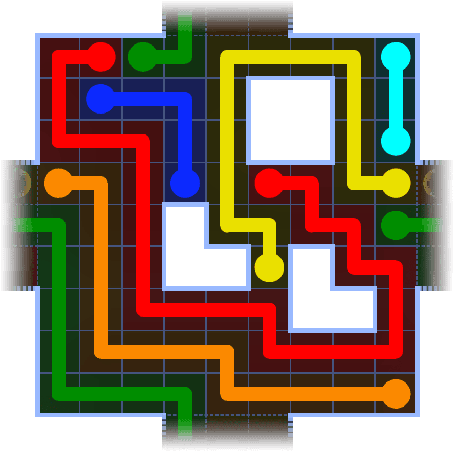 Flow Free Warps 3823 Solution