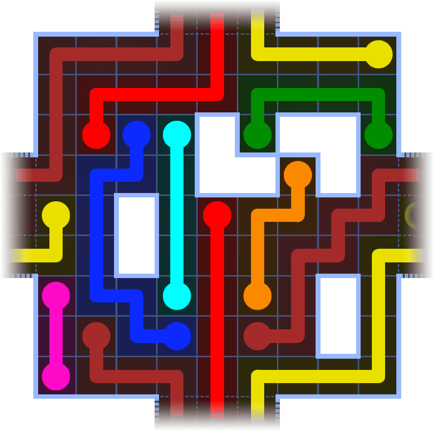 Flow Free Warps 3825 Solution