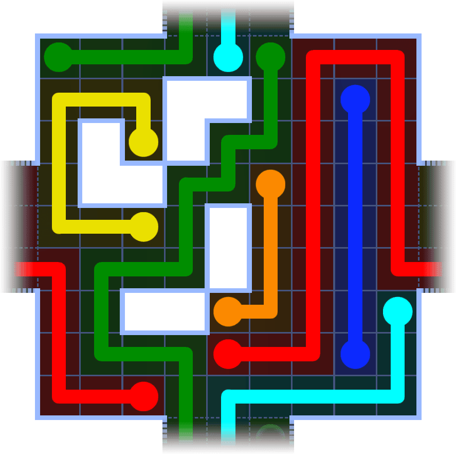 Flow Free Warps 3827 Solution