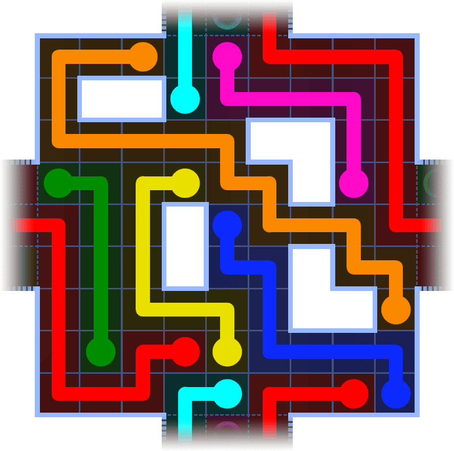 Flow Free Warps 3836 Solution