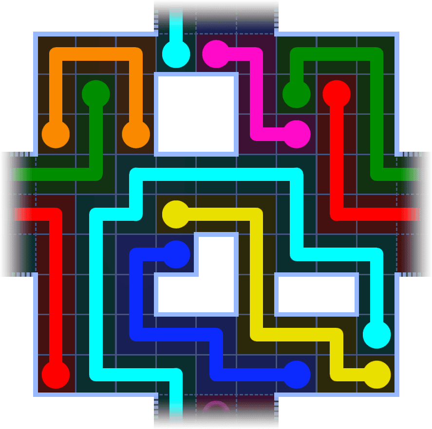 Flow Free Warps 3837 Solution