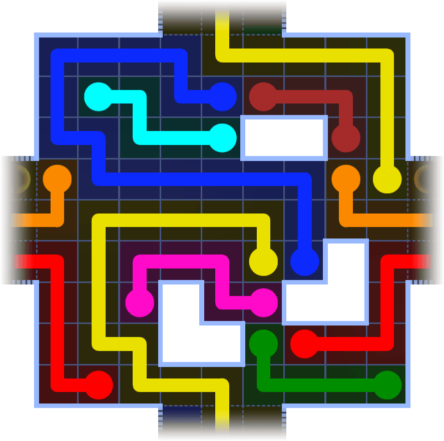 Flow Free Warps 3839 Solution