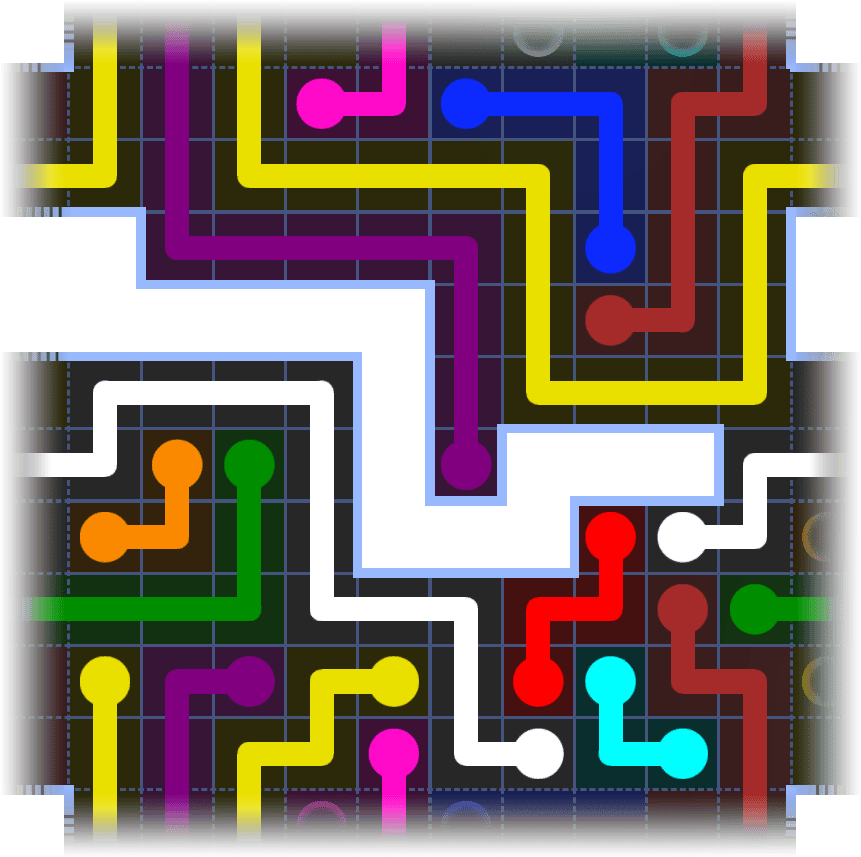 Flow Free Warps 3572 Solution