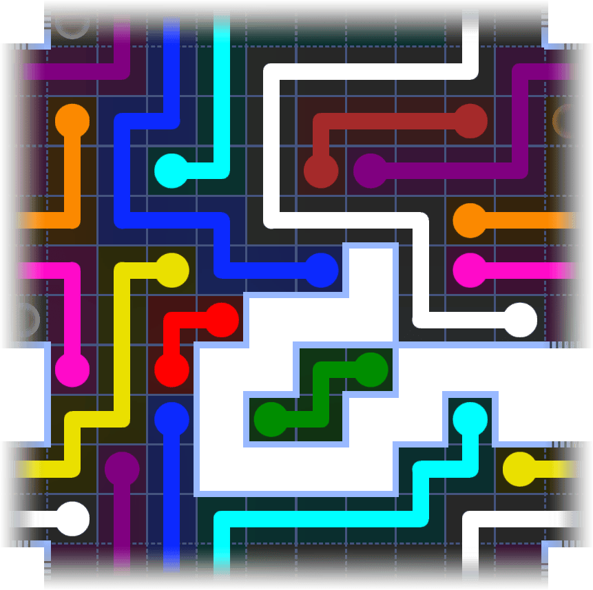 Flow Free Warps 3573 Solution