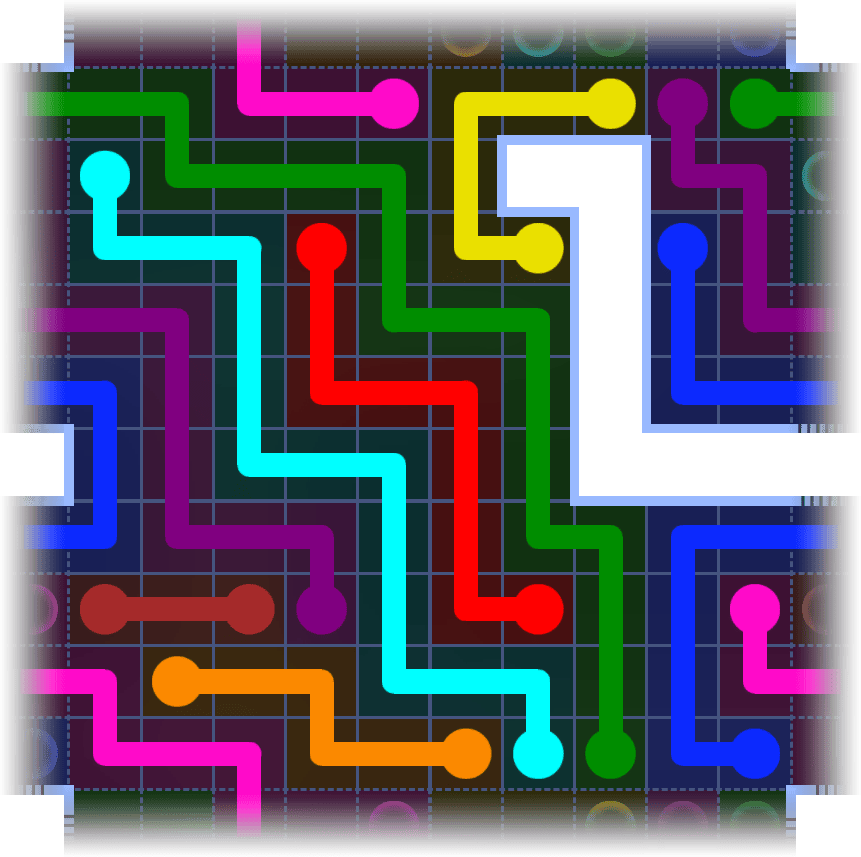 Flow Free Warps 3581 Solution