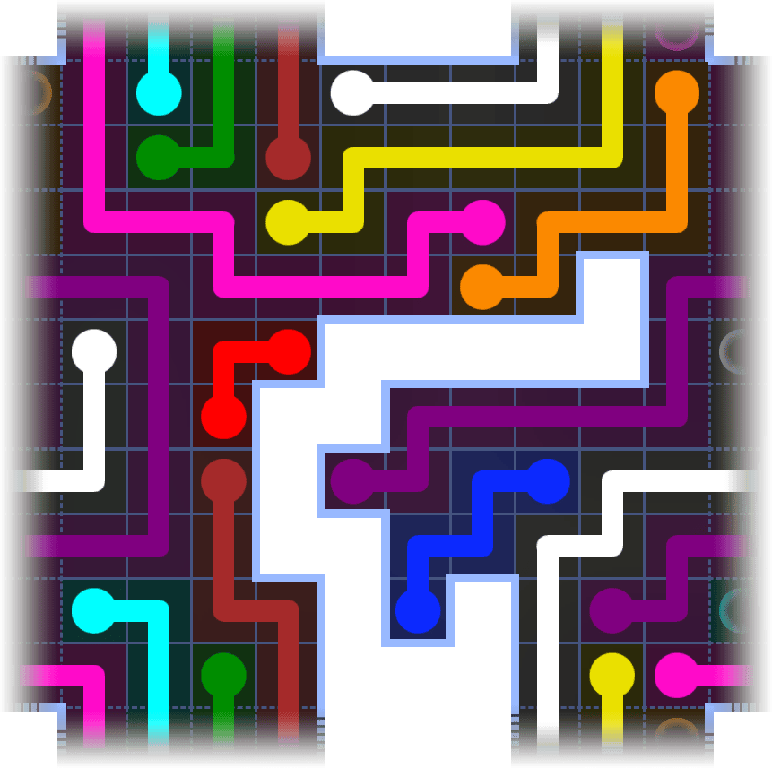 Flow Free Warps 3583 Solution