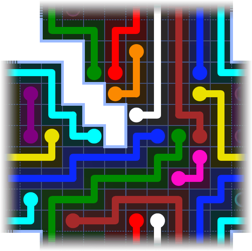 Flow Free Warps 3584 Solution
