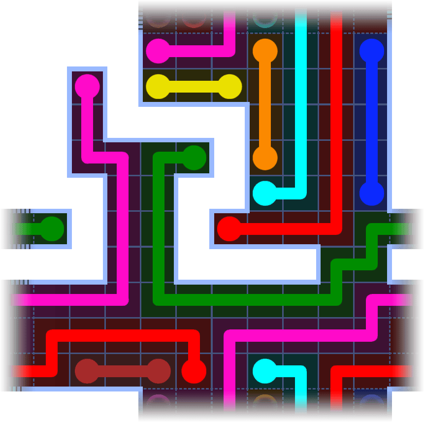 Flow Free Warps 3586 Solution