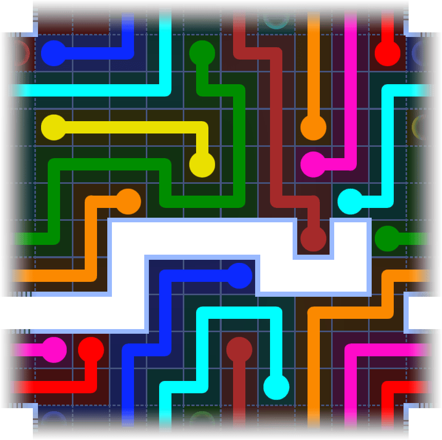 Flow Free Warps 3589 Solution