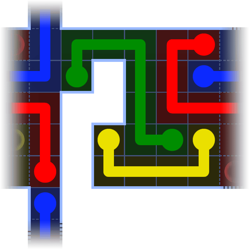 Flow Free Warps 3461 Solution