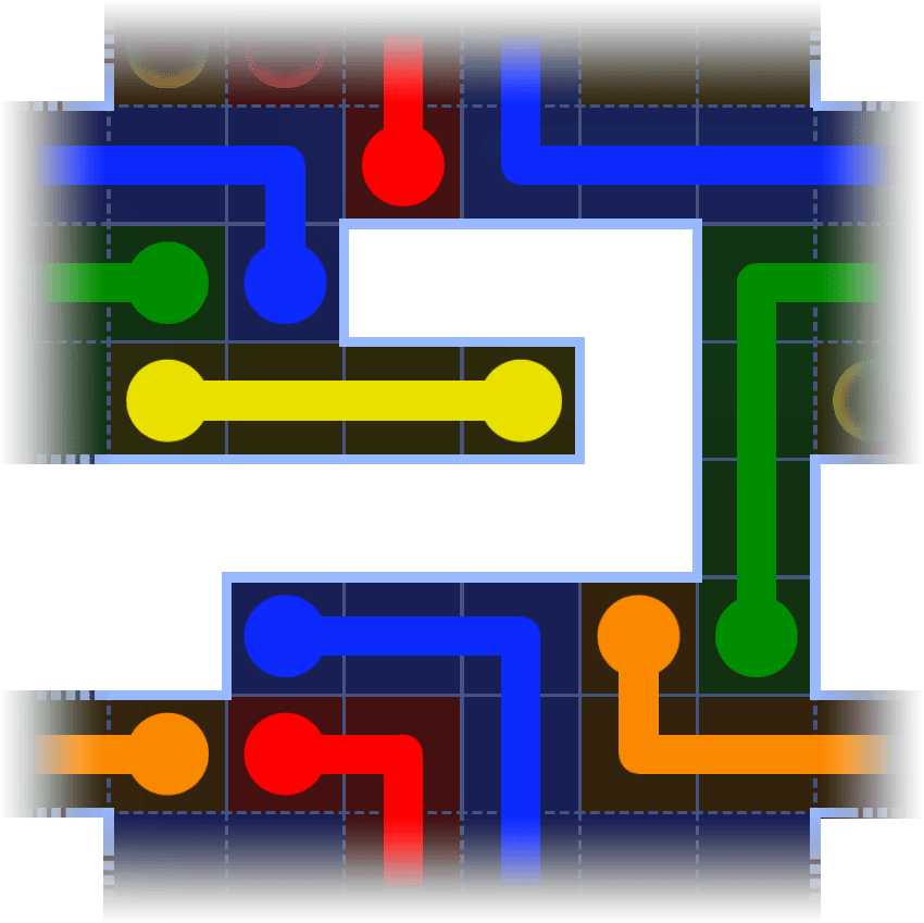 Flow Free Warps 3462 Solution