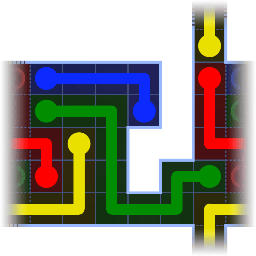 Flow Free Warps 3470 Solution