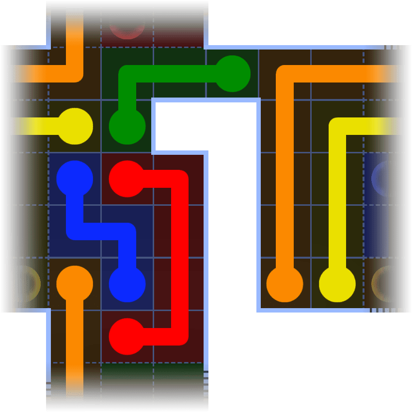 Flow Free Warps 3473 Solution