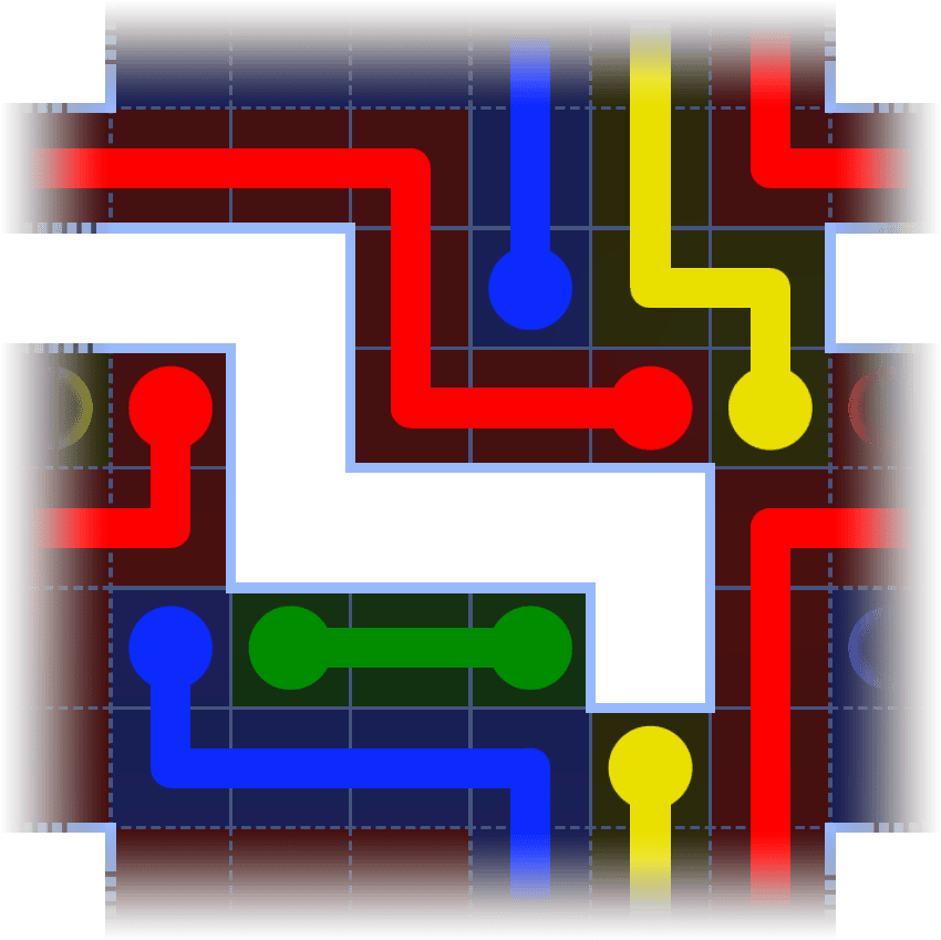 Flow Free Warps 3458 Solution