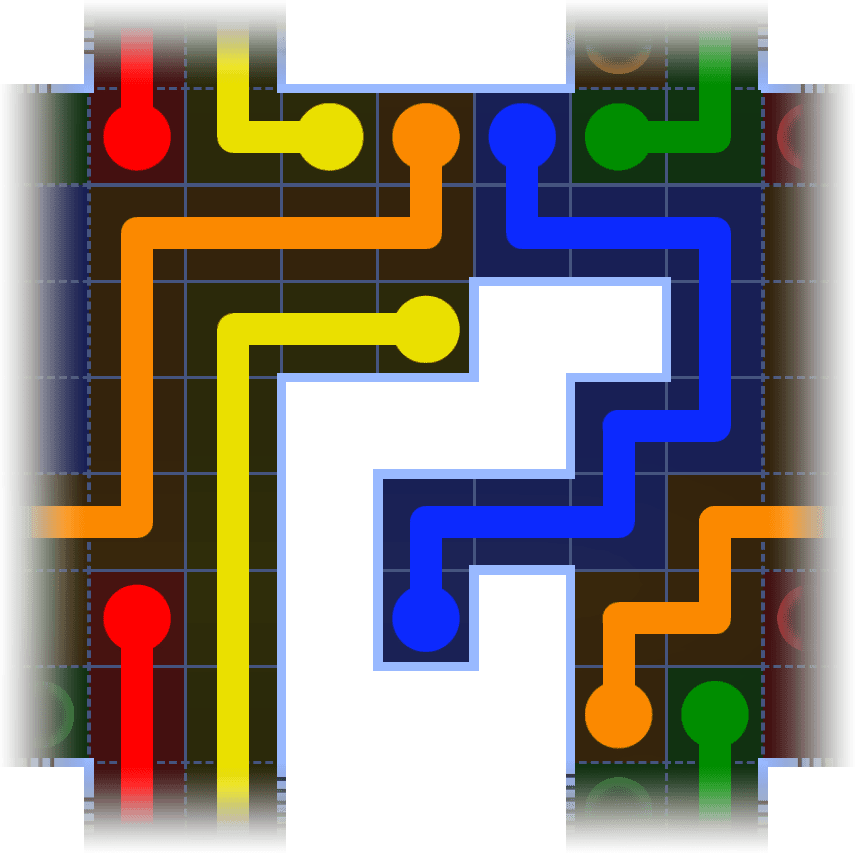 Flow Free Warps 3489 Solution