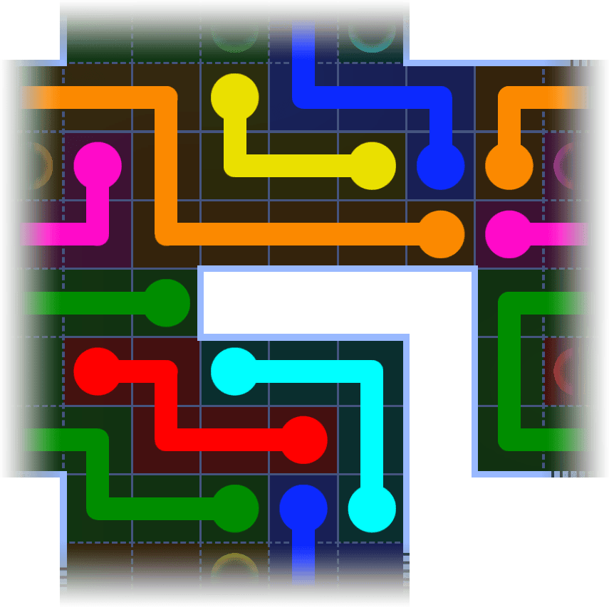 Flow Free Warps 3492 Solution