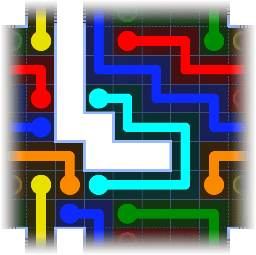 Flow Free Warps 3493 Solution