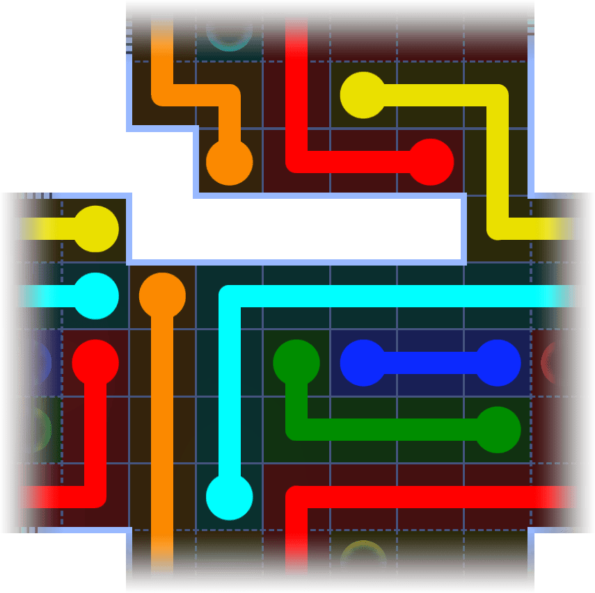 Flow Free Warps 3497 Solution
